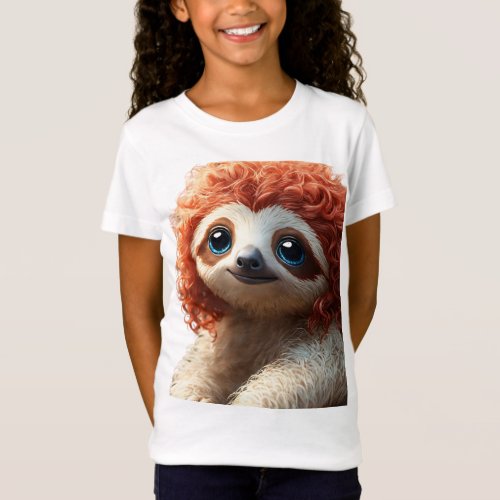 Title Rolling Joy Baby Red Panda in the Forest T_Shirt