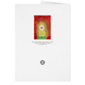 Title: Tiny Art #596 Purple heart courage PERSONAL Cards (Back)
