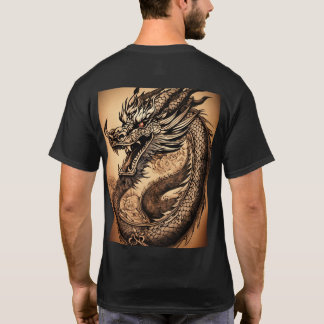 Title: "Whimsical Watercolor Dragon T-Shirts" T-Shirt