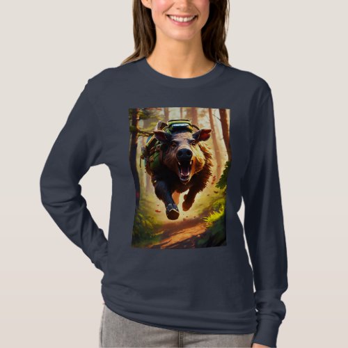 Title Wild Tales Camping Critter Chronicles T_Shirt
