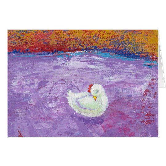 Titled: Please Let Sleeping Chickens Lie Card