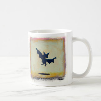 Titled: Ritual Dance - fun bat mug - version 2