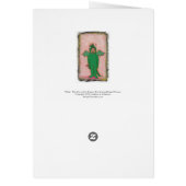 Titled:  The Guy in the Dragon Suit  - fun art Cards (Back)