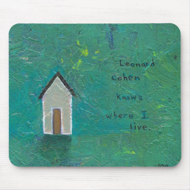 Titled:  The Land of Plenty Mouse Pad (Front)