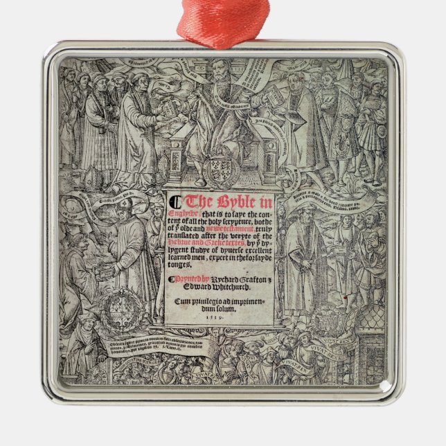 Titlepage English translation of the Great Metal Ornament (Front)