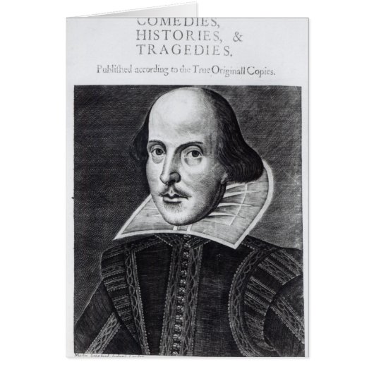 Titlepage, 'Mr. William Shakespeares Cards (Front)