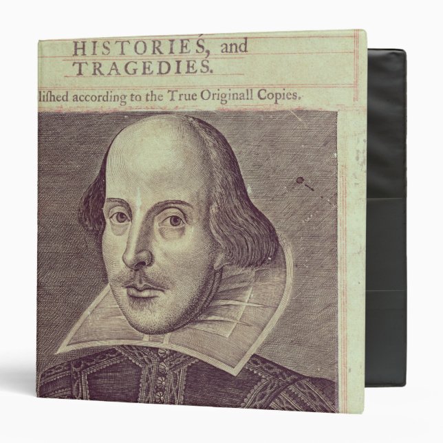 Titlepage of 'Mr. William Shakespeares 3 Ring Binder (Front/Inside)