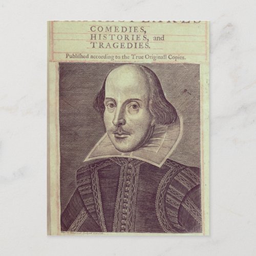 Titlepage of Mr William Shakespeares Postcard