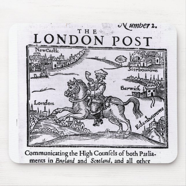 Titlepage of 'The London News' Mouse Pad (Front)