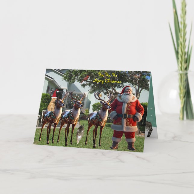 Tito's Dream for 2025 - A White Christmas Holiday Card (Front)