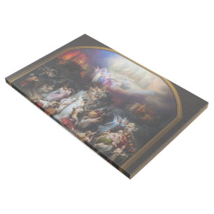 Titus destroying Jerusalem by Wilhelm von Kaulbach Gallery Wrap