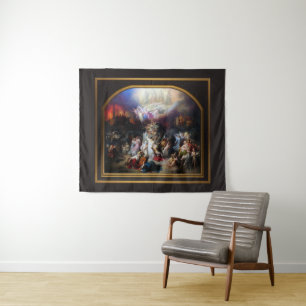 Titus destroying Jerusalem by Wilhelm von Kaulbach Tapestry