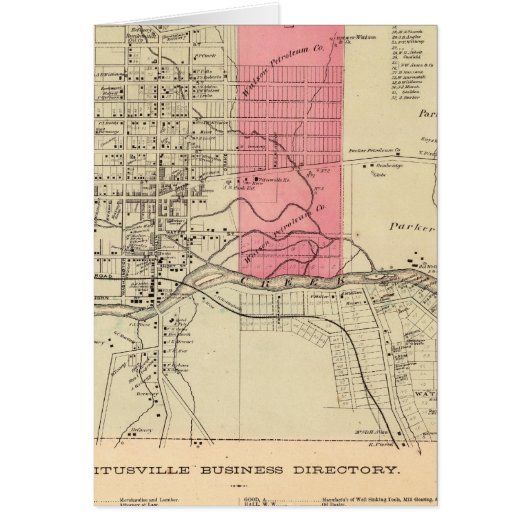 Titusville Cards (Front)