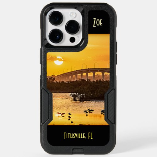 Titusville Florida Sunset Travel Photography OtterBox iPhone 14 Pro Max Case