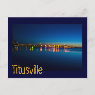 Titusville, Florida, U.S.A. Postcard