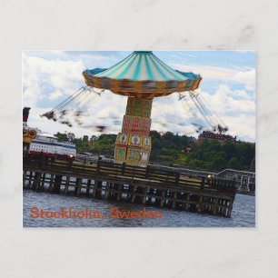 Tivoli Garden cartoon Postcard