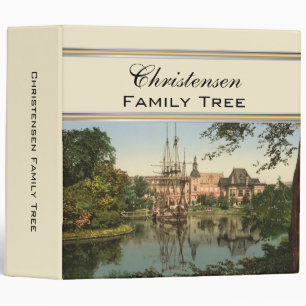 Tivoli Park Copenhagen Denmark Family Tree Binder