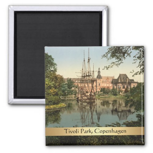 Tivoli Park Copenhagen Denmark Magnet