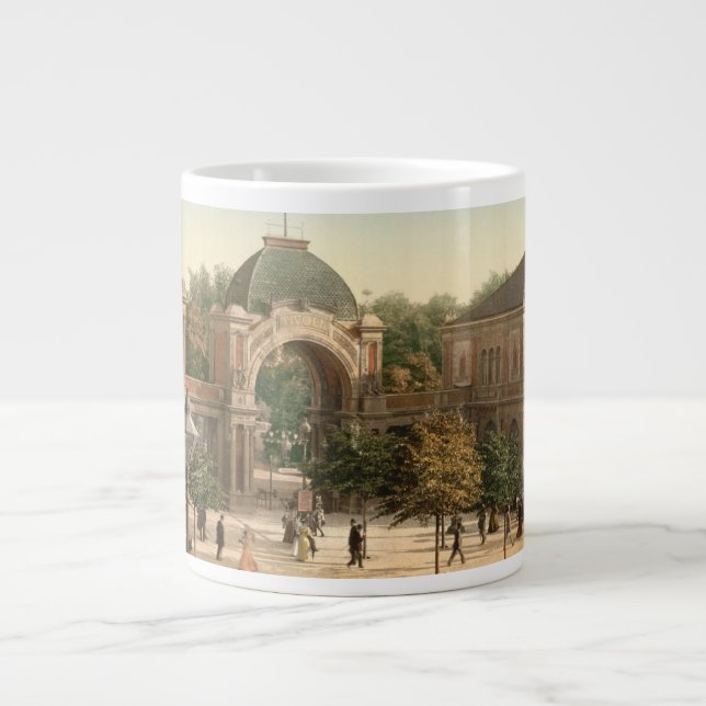 Tivoli Park Entrance Copenhagen Denmark Giant Coffee Mug (Front)