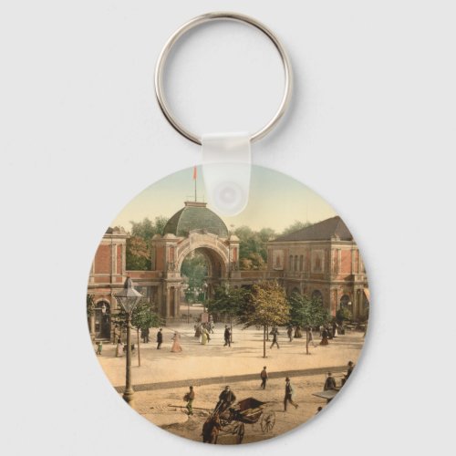 Tivoli Park Entrance Copenhagen Keychain