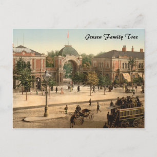 Tivoli Park Entrance Copenhagen Postcard