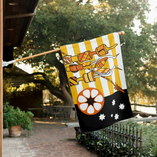 Tiwi Island House Flag (In SItu)