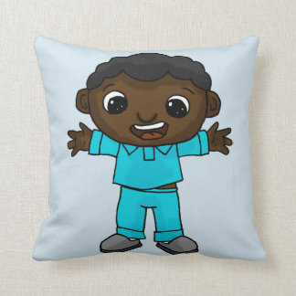 Tj on throw pillow 2 color