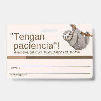 TJ Recuerdo de Insignia | Asamblea Regional 2023 Badge