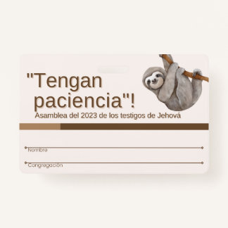 TJ Recuerdo de Insignia | Asamblea Regional 2023 Badge