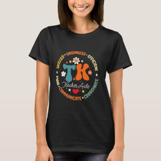 TK Teacher Aide Squad Transitional-Kindergarten Ba T-Shirt