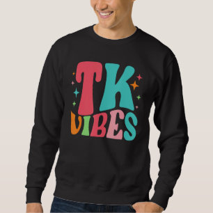 Tk Vibes Groovy Back To School Sweatshirt