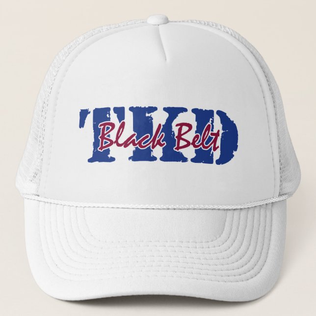 TKD Black Belt Trucker Hat (Front)