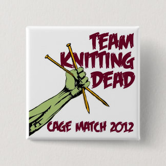 TKD Cage Match 2012 Badge Pinback Button