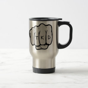 TKD Fist Travel Coffee Mug