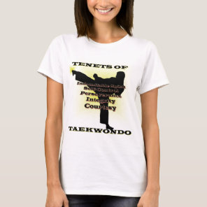 TKD Tenets Gold Highlight T-Shirt