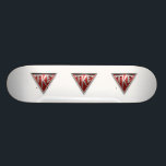 TKE Triangle Skateboard Deck<br><div class="desc">Tau Kappa Epsilon</div>