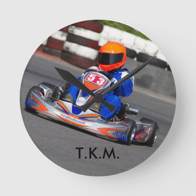 TKM karting clock 100CC go kart (Front)