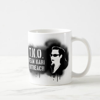 TKO - Black Stencil Coffee Mug