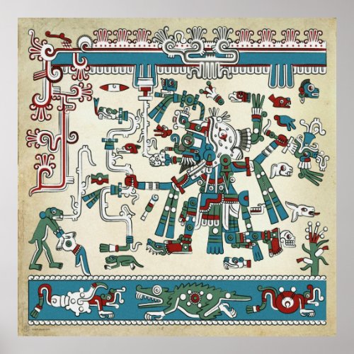 Tlaloc Poster