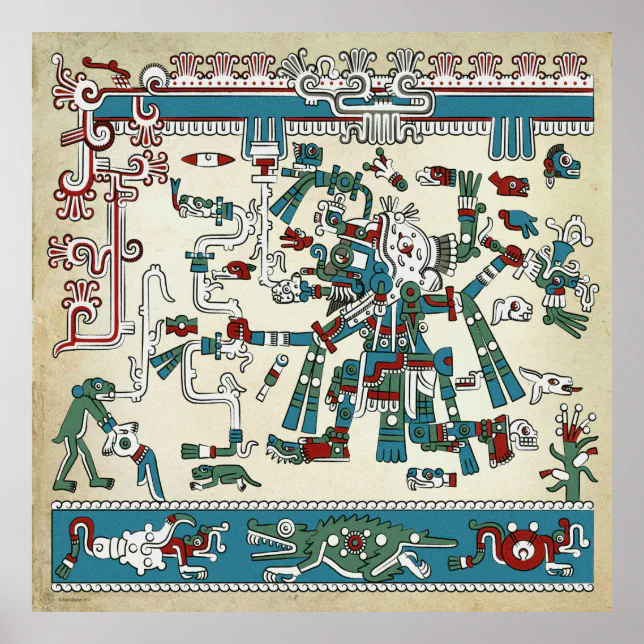 Tlaloc Poster | Zazzle