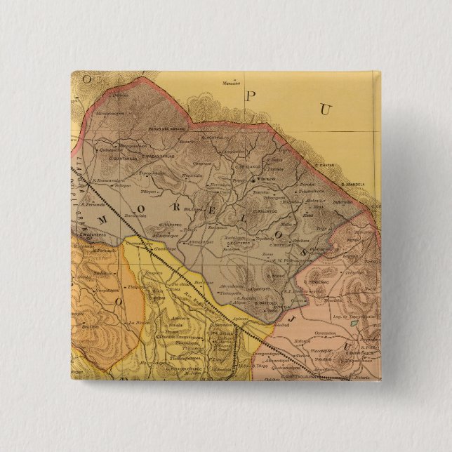 Tlaxcala Pinback Button (Front)