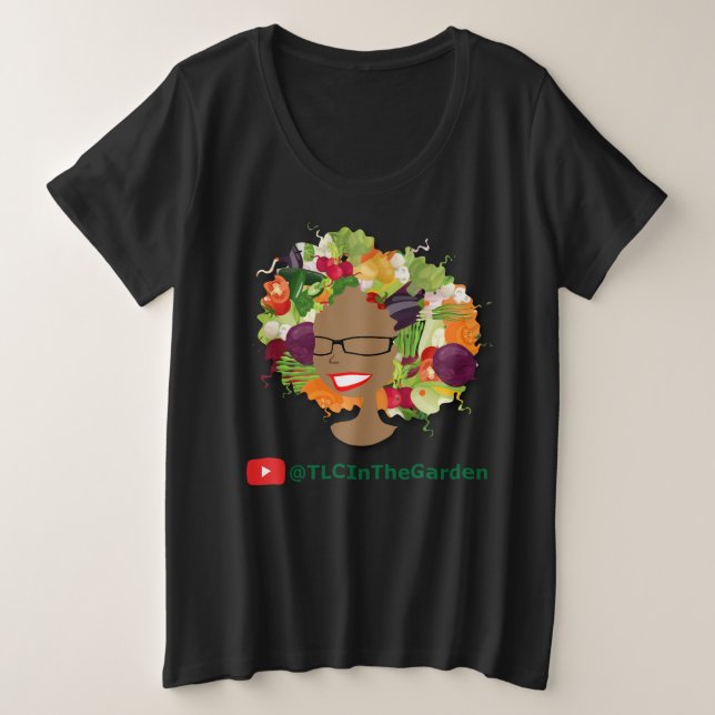 TLC In The Garden Branded T-Shirt (Design Front)
