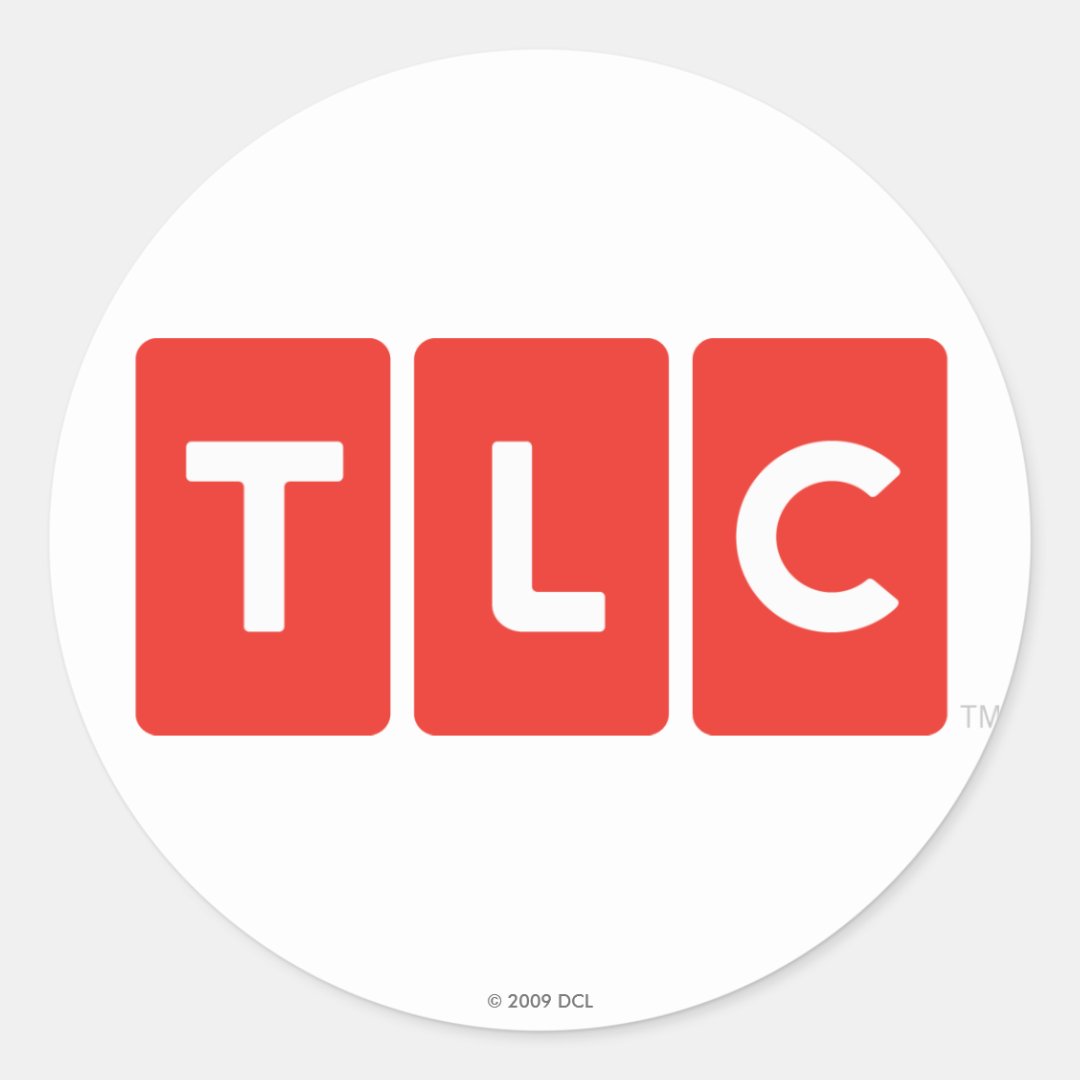 TLC Network logo Sticker | Zazzle