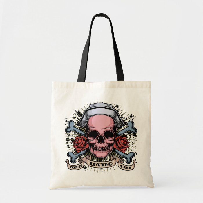 TLC Nurse Skull Bag