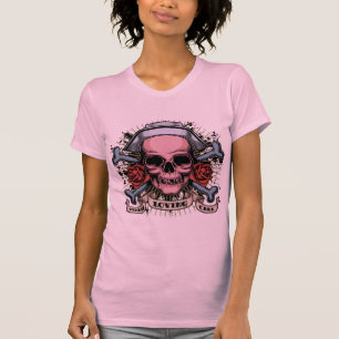 TLC Nurse Skull T-Shirt