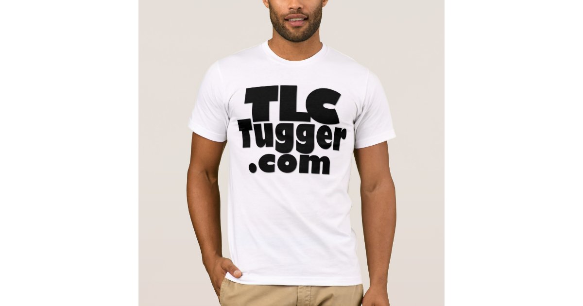 TLC Tugger Logo black with color back TShirt Zazzle