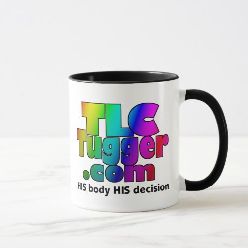 TLC Tugger Rainbow Logo Coffee Mug