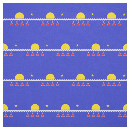Tlicho Flag Fabric Tlicho Nation Textiles