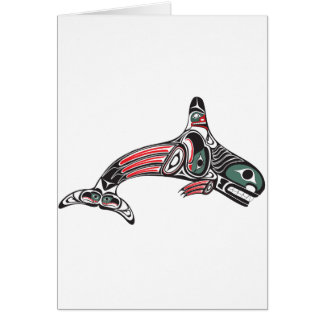 Tlingit Killer Whale & Eagle Cards