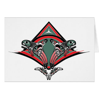 Tlingit Killer Whale & Eagle Cards